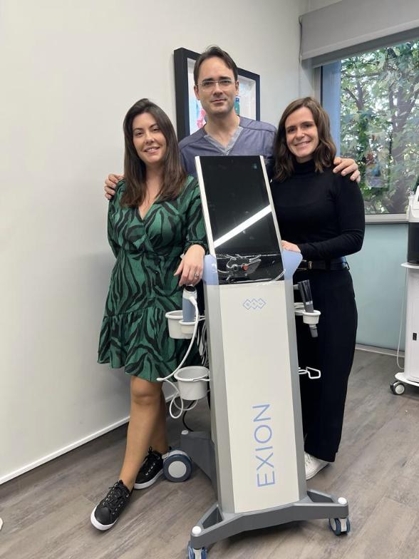 Plataforma EXION na clínica